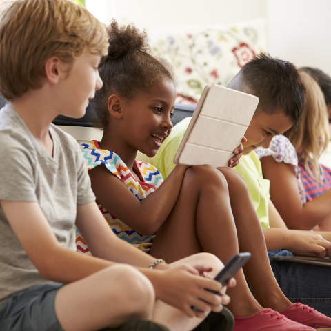 Kids learning together